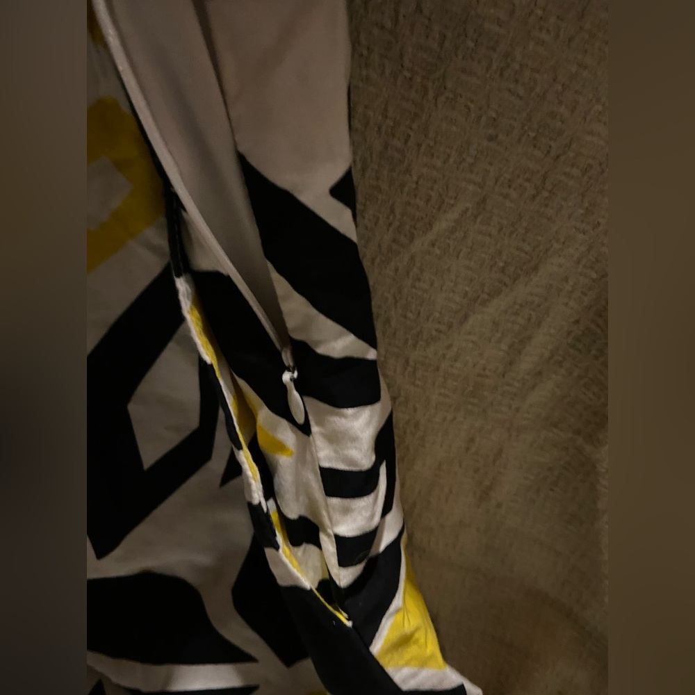Yellow black and white Rabbit, Rabbit, Rabbit dress - Picture 5 of 7